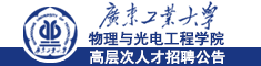 廣東工業(yè)大學(xué)物理與光電工程學(xué)院高層次人才招聘公告