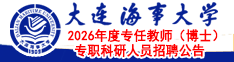 大連海事大學(xué)2026年度專(zhuān)任教師（博士）、專(zhuān)職科研人員招聘公告